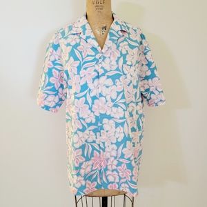Vintage 1980's Kalena Fashion Hawaiian Aloha Shirt